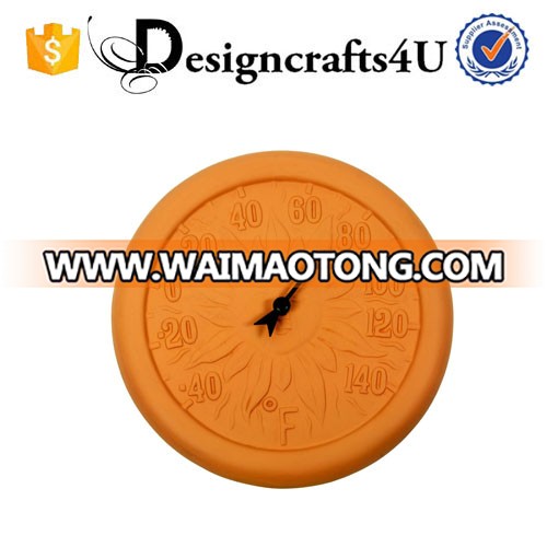 Decorative Wholesale Temperature Gauge Clay Smart outdoor Thermometer